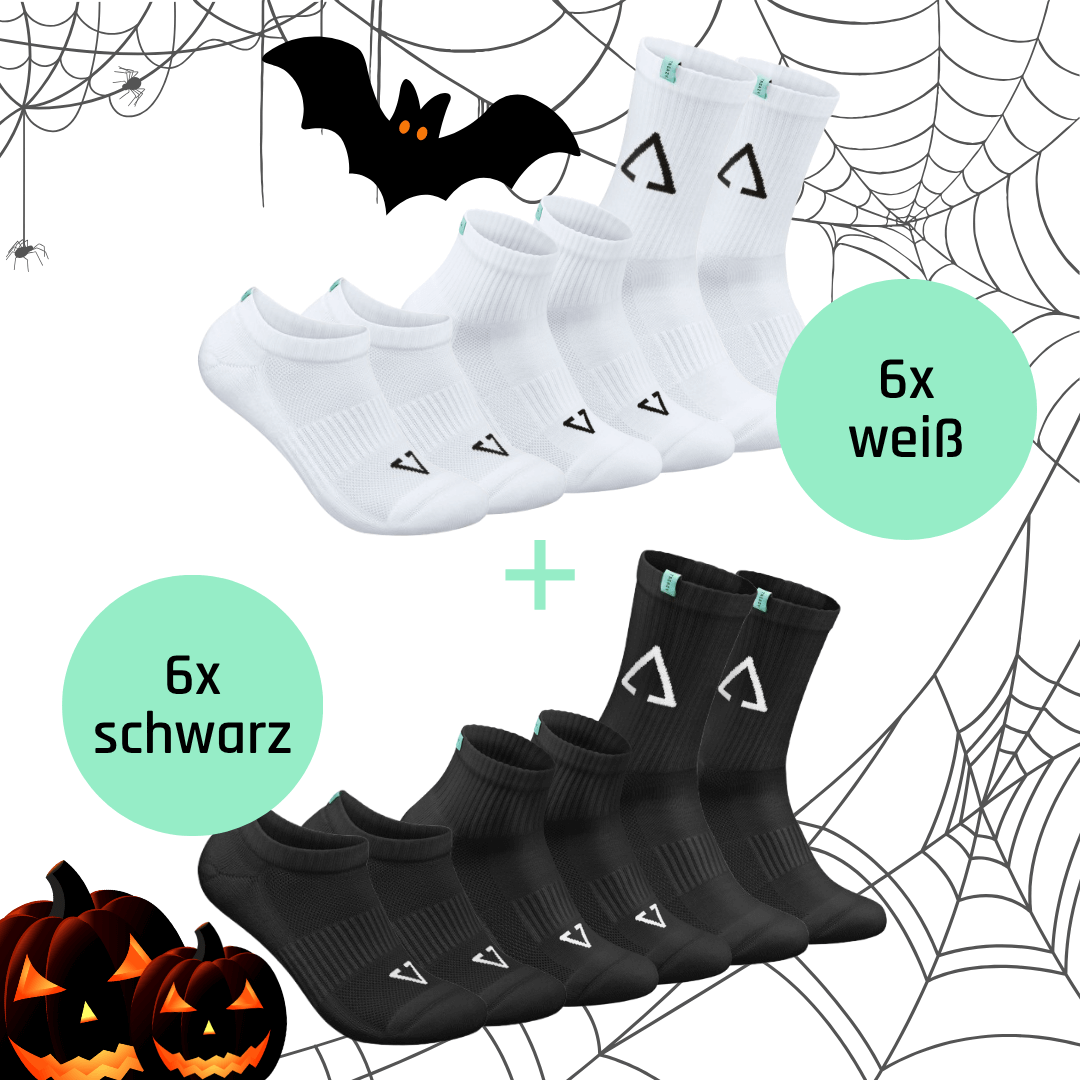 Halloween-Set (12 Paar)